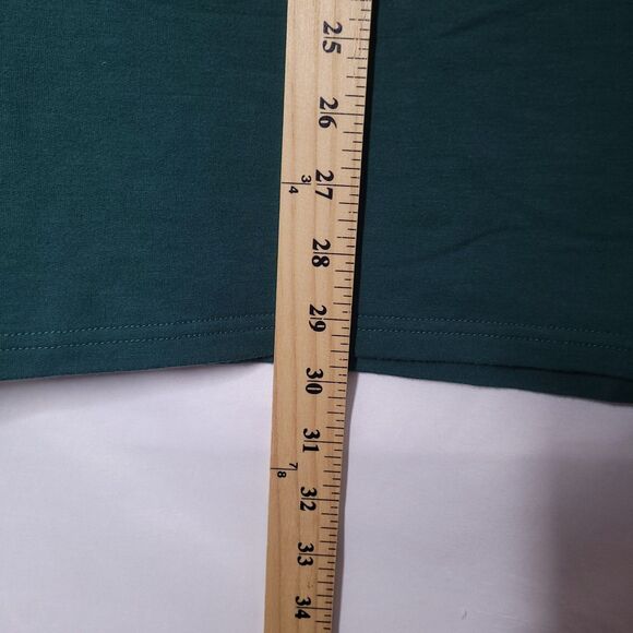 Free Fly Fleece Sweater Mens Large Green 1/4 Zip Pullover Bamboo Performance - Picture 7 of 11